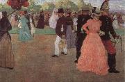Henri Evenepoel Sundy in the Bois de Boulogne china oil painting reproduction